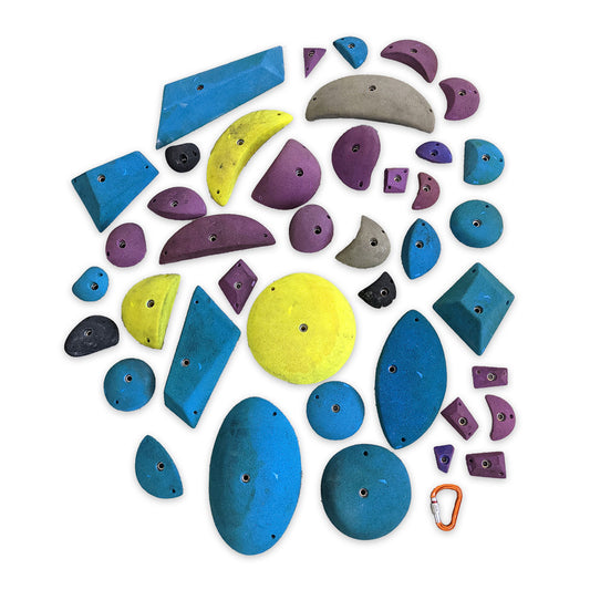 Used Climbing Holds - Set of 40
